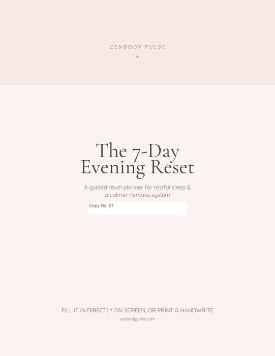 The 7 Day Evening Reset