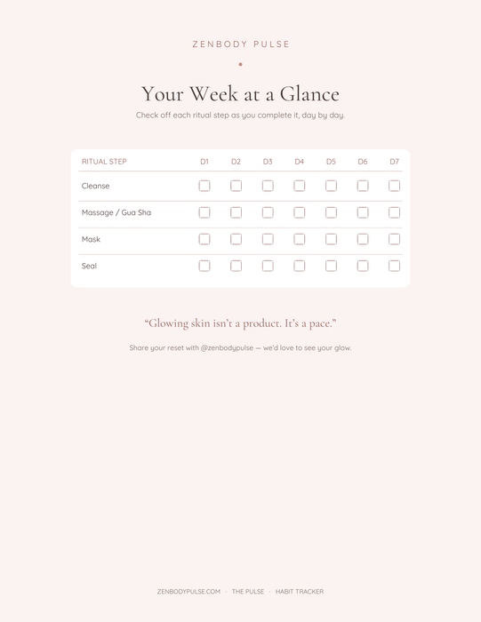 The 7-Day Skin Ritual Reset